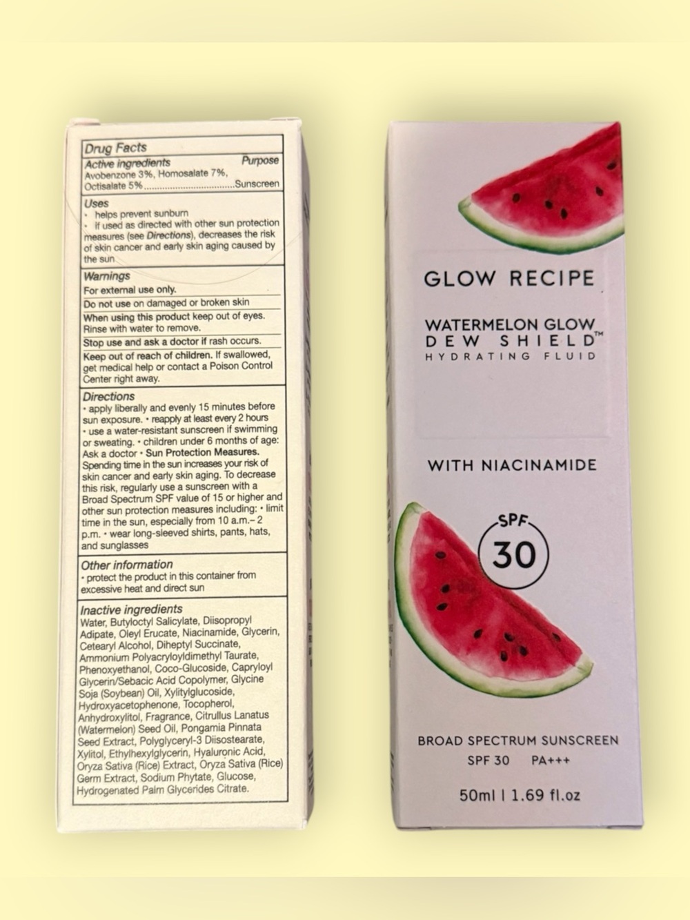 🤍 2 for $70🤍 Glow Recipe watermelon glow dew shield hydrating fluid